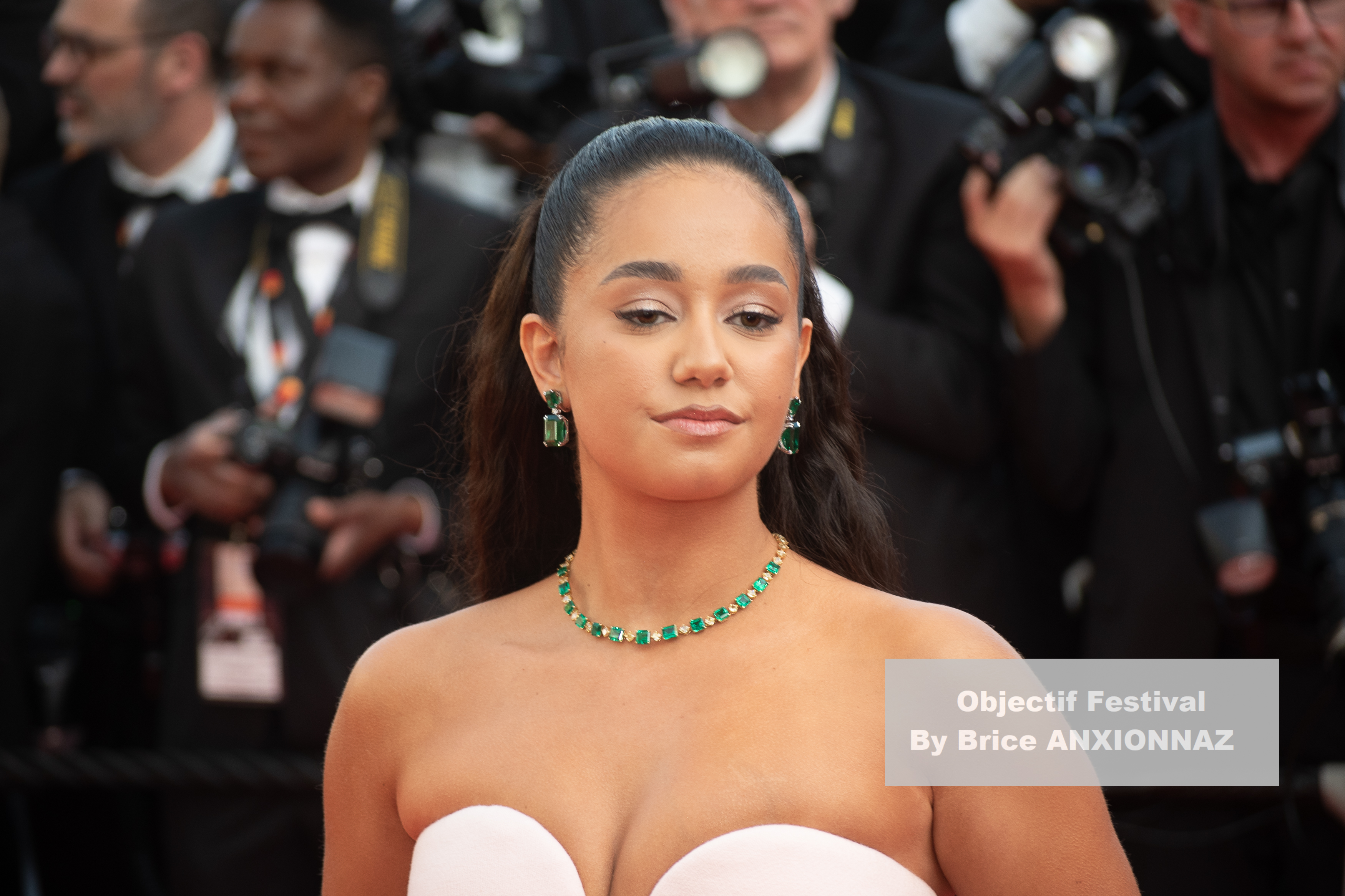 Influenceuse Cannes 2025 : The History of Sound - Show attends the 78th-Cannes-International-Film-Festival, France on May 15th, 2025 - Photos by Brice ANXIONNAZ (Objectif Festival)